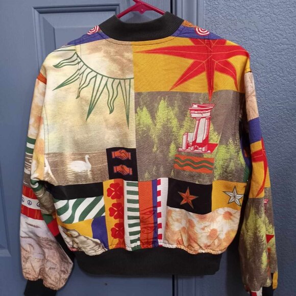 VINTAGE MOSCHINO BOMBER JACKET - Picture 5 of 5